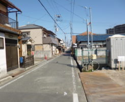 前面道路(周辺) 前面道路(周辺)